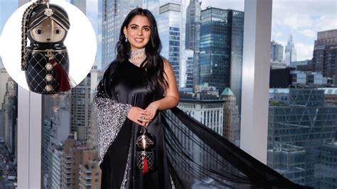 Isha Ambani Carried A Stylish ‘Doll Bag’ At Met Gala .